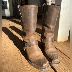 Frye Leather Harness Boots Size 7
